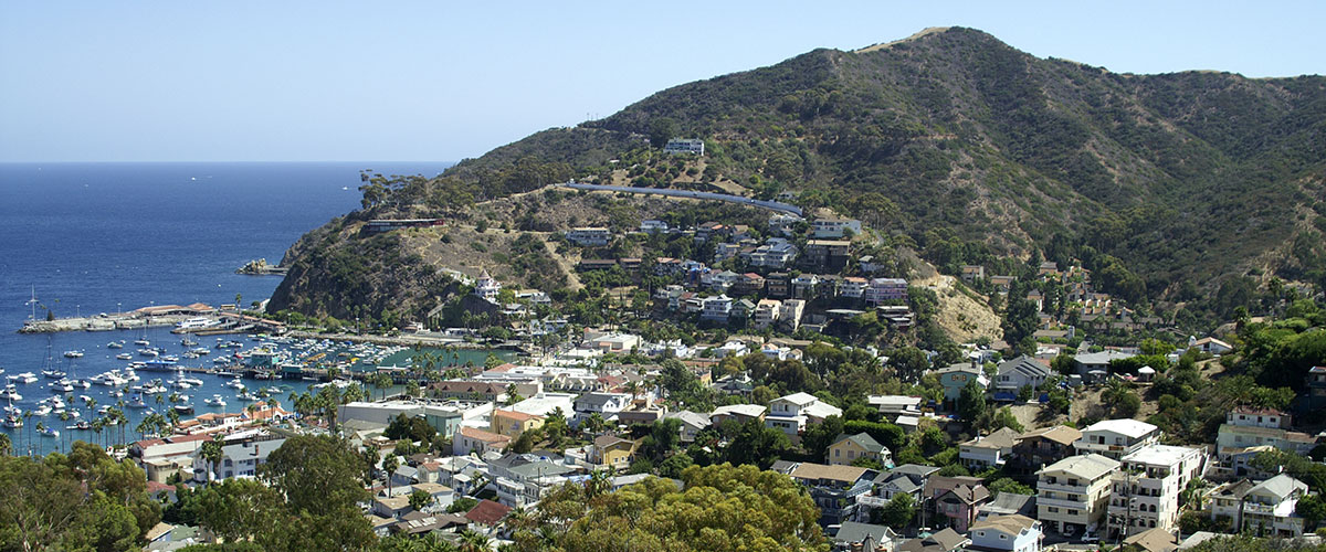 Town of Avalon on Catalina Island